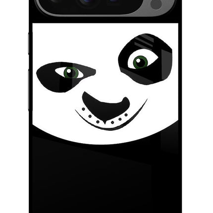 Panda Google Pixel 9 Pro Glass Case Back Cover by Casekaro