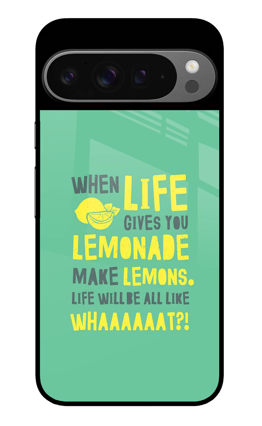 Quote Google Pixel 9 Pro Back Cover, Glass case