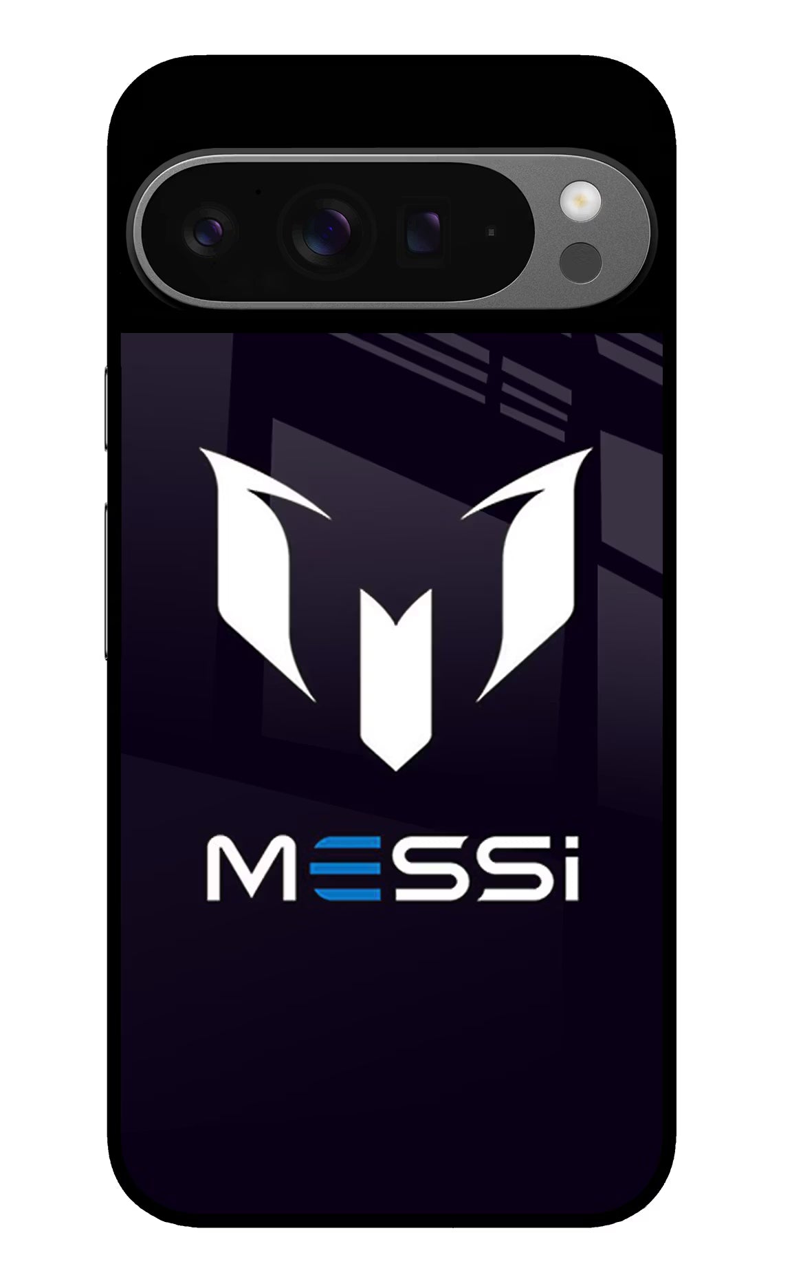 Messi Logo Google Pixel 9 Pro Glass Case Back Cover by Casekaro