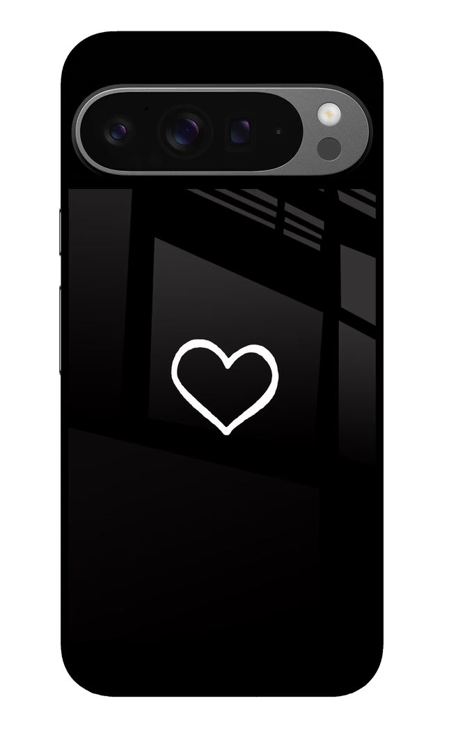 Heart Google Pixel 9 Pro Glass Case