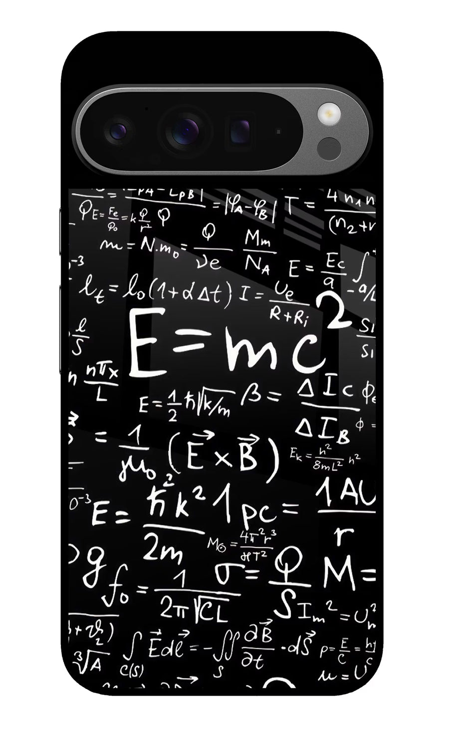 Physics Formula Google Pixel 9 Pro Back Cover, Glass case