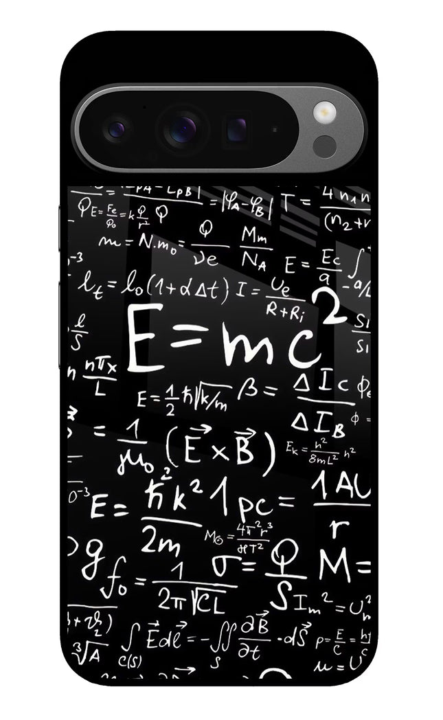 Physics Formula Google Pixel 9 Pro Glass Case