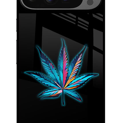 Weed Google Pixel 9 Pro Glass Case Back Cover by Casekaro