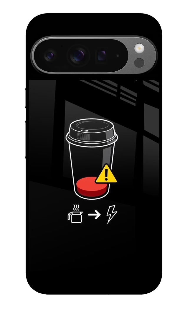 Coffee Google Pixel 9 Pro Glass Case