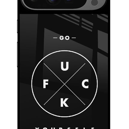 Go Fuck Yourself Google Pixel 9 Pro Glass Case