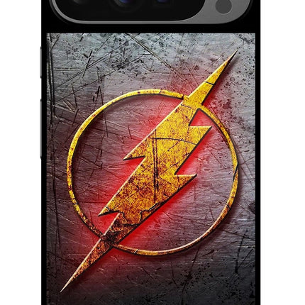 Flash Google Pixel 9 Pro Glass Case Back Cover by Casekaro