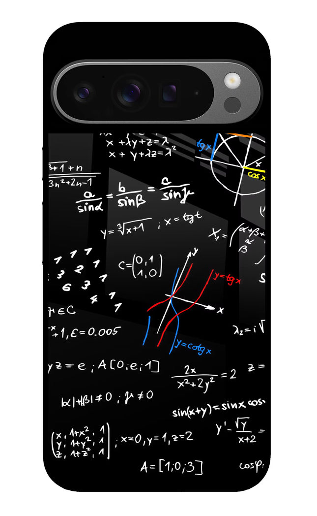 Mathematics Formula Google Pixel 9 Pro Glass Case