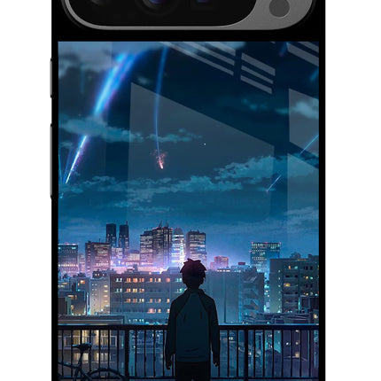 Anime Google Pixel 9 Pro Glass Case Back Cover by Casekaro