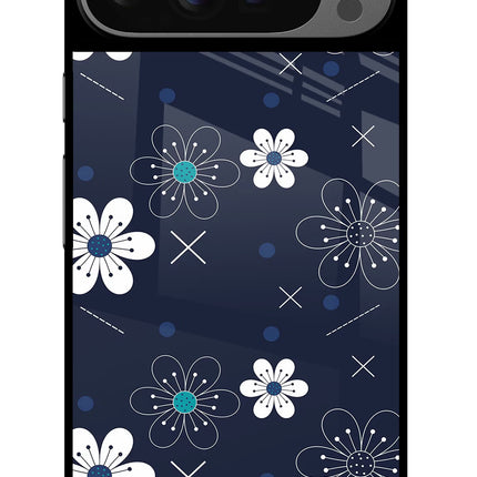 Flowers Google Pixel 9 Pro Glass Case