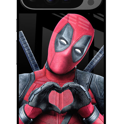 Deadpool Google Pixel 9 Pro Glass Case Back Cover by Casekaro