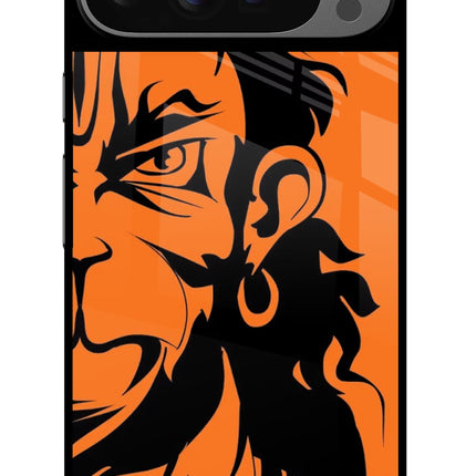 Hanuman Google Pixel 9 Pro Glass Case Back Cover by Casekaro