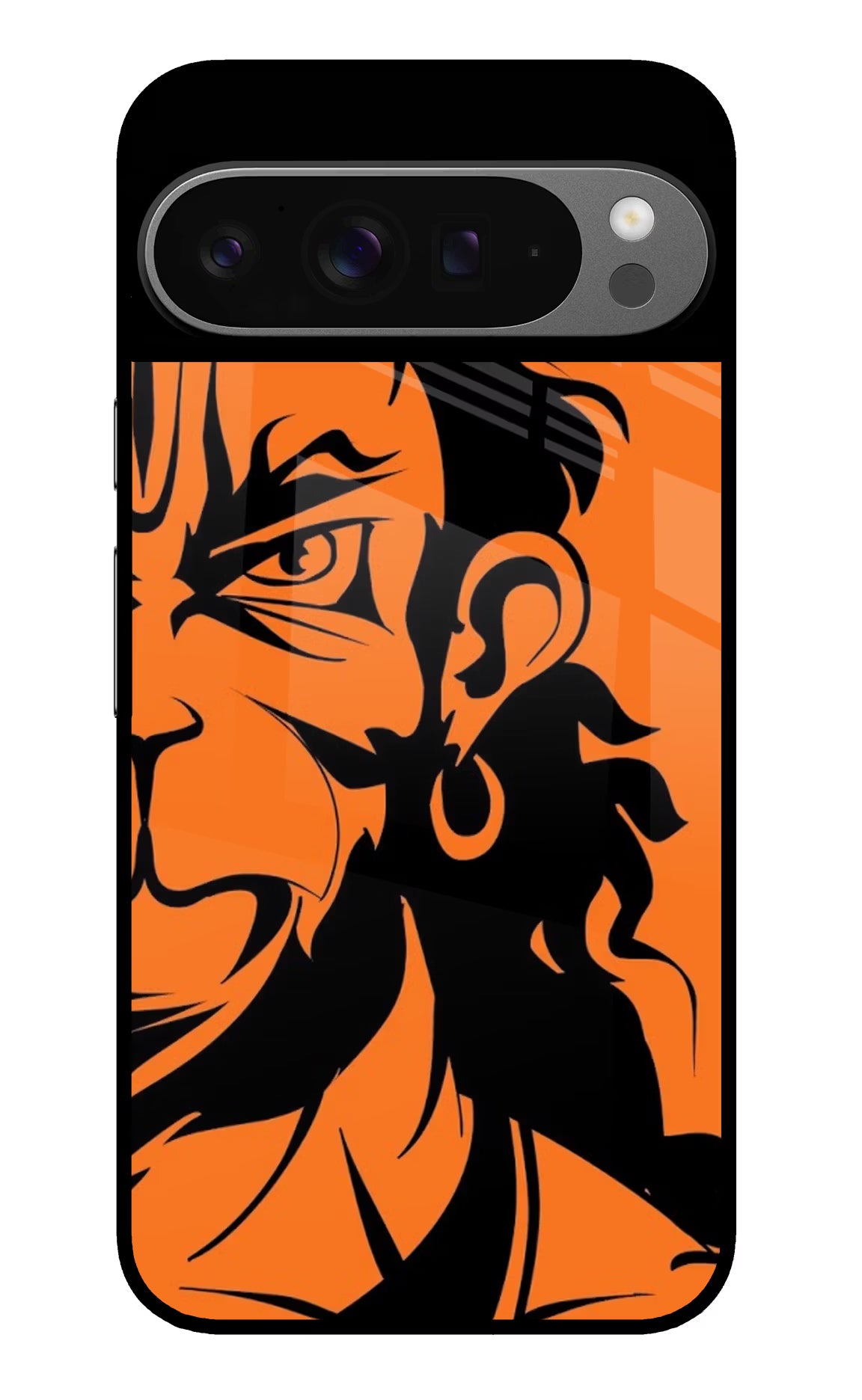 Hanuman Google Pixel 9 Pro Glass Case Back Cover by Casekaro