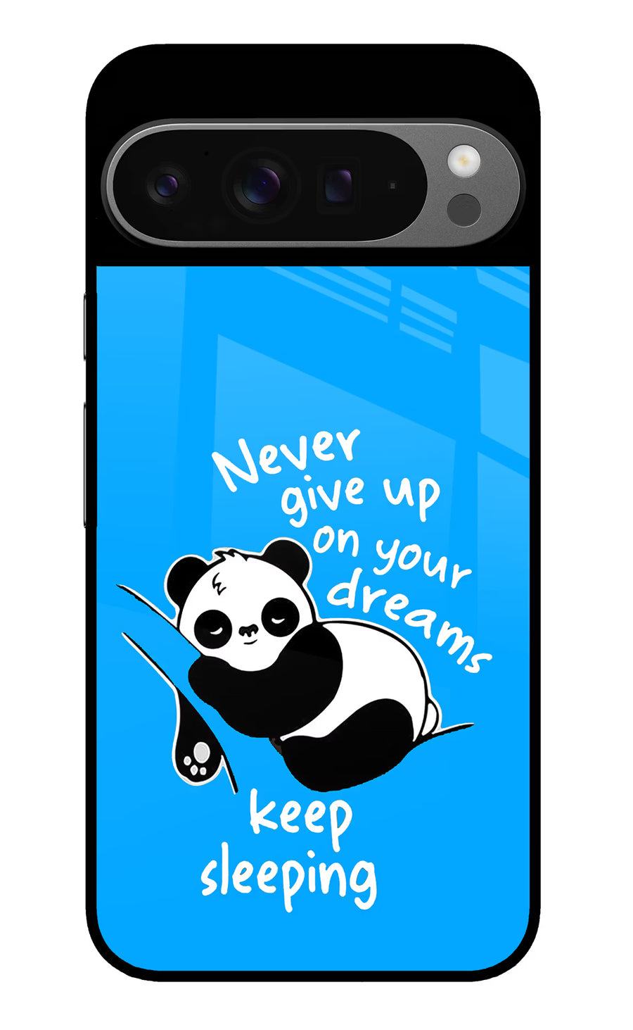 Keep Sleeping Google Pixel 9 Pro Back Cover, Glass case