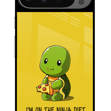 I'm on Ninja Diet Google Pixel 9 Pro Glass Case Back Cover by Casekaro