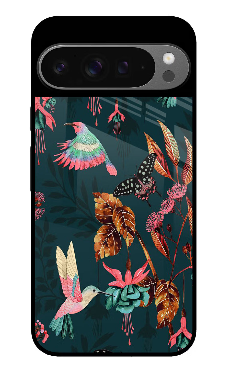 Birds Google Pixel 9 Pro Back Cover, Glass case
