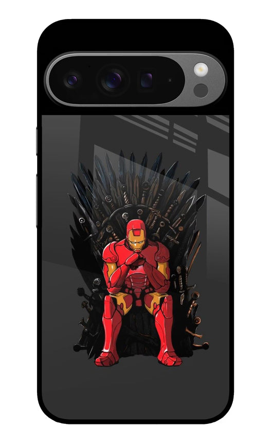 Ironman Throne Google Pixel 9 Pro Glass Case