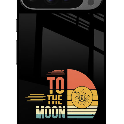 To the Moon Google Pixel 9 Pro Glass Case