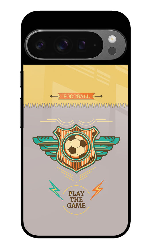 Football Google Pixel 9 Pro Glass Case