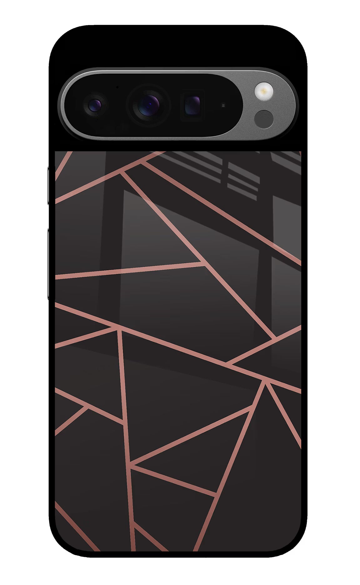 Geometric Pattern Google Pixel 9 Pro Glass Case Back Cover by Casekaro