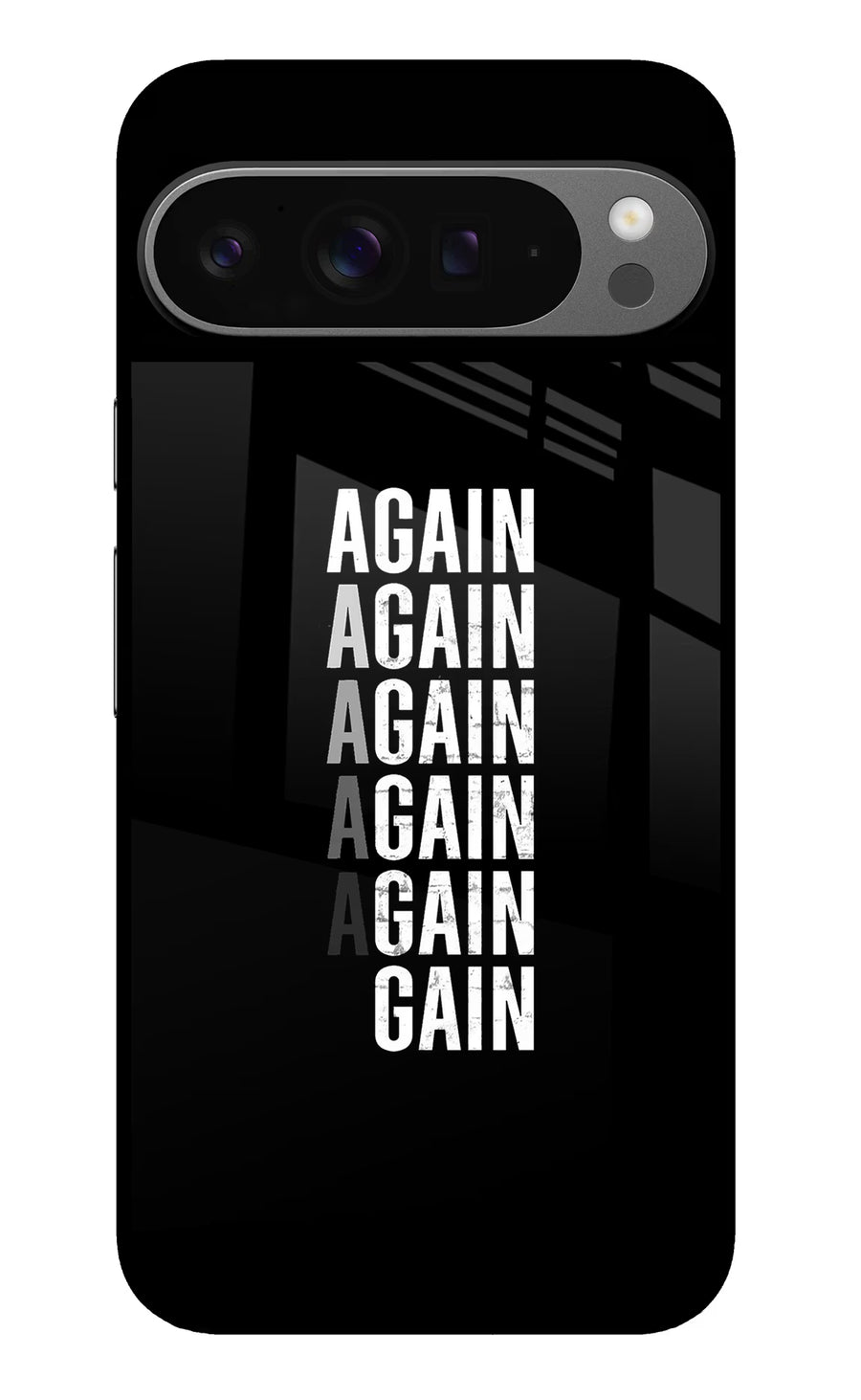 Again Again Gain Google Pixel 9 Pro Back Cover, Glass case