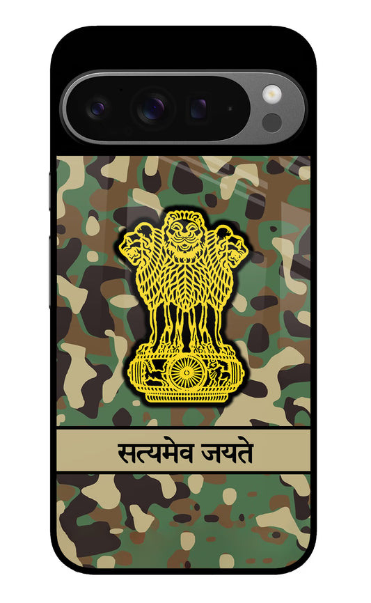 Satyamev Jayate Army Google Pixel 9 Pro Glass Case