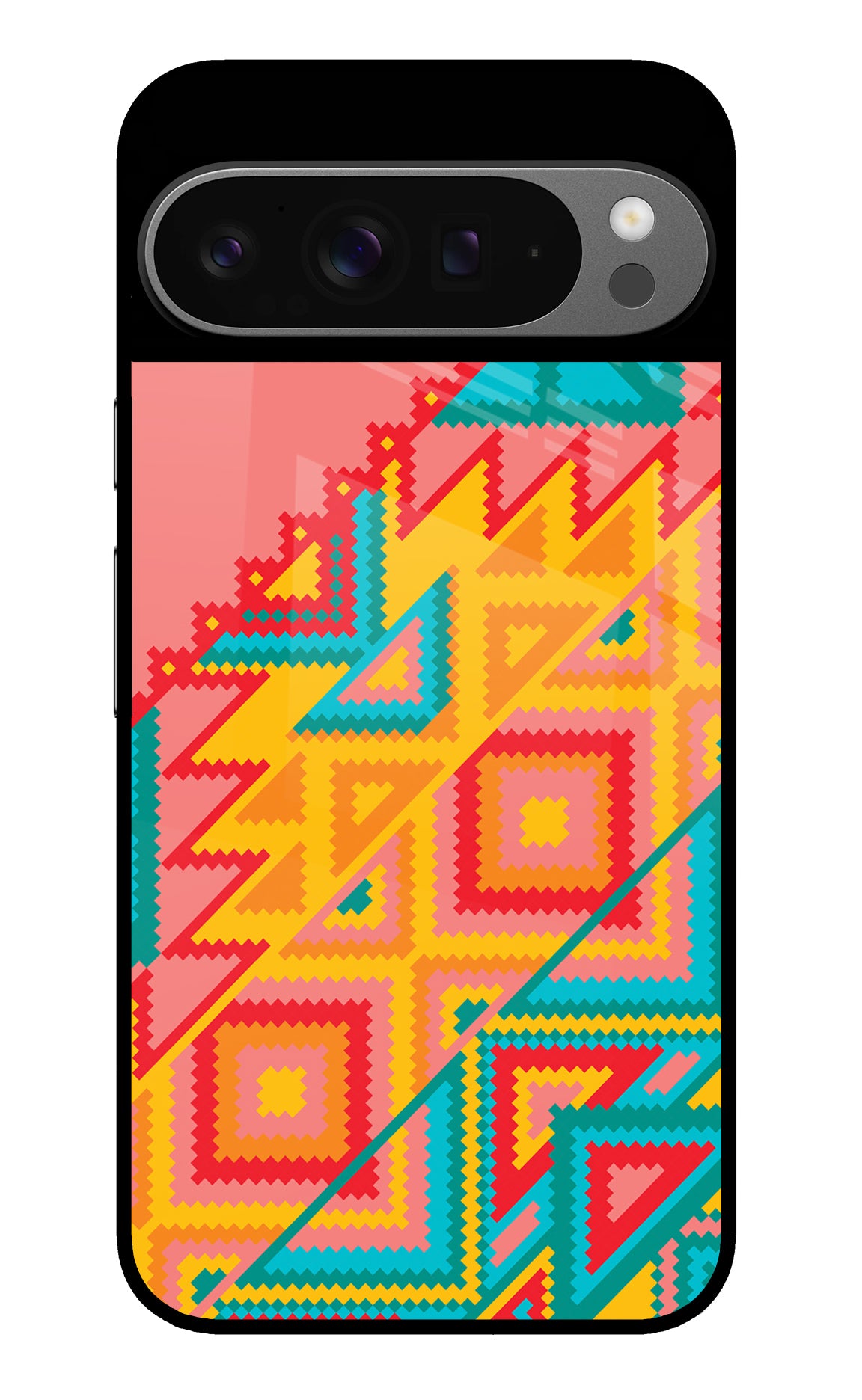 Aztec Tribal Google Pixel 9 Pro Back Cover