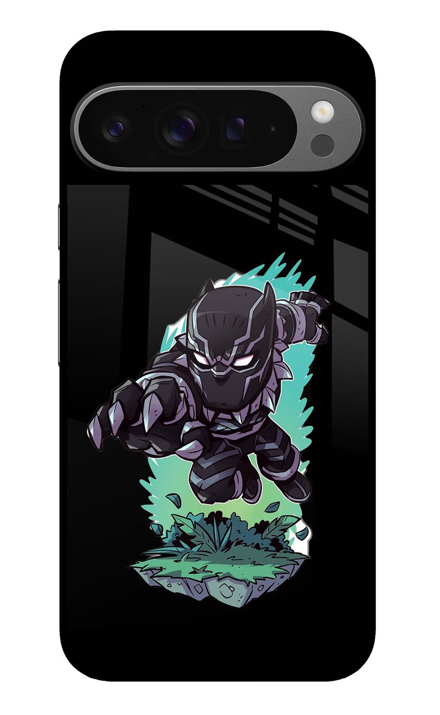 Black Panther Google Pixel 9 Pro Back Cover, Glass case