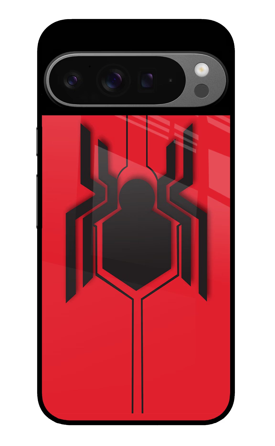 Spider Google Pixel 9 Pro Glass Case Back Cover by Casekaro