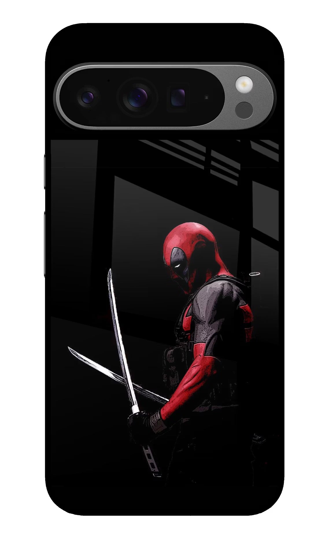 Deadpool Google Pixel 9 Pro Glass Case Back Cover by Casekaro