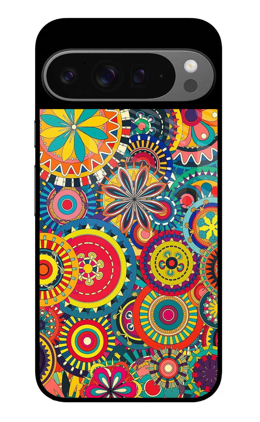Gol Gol Art Google Pixel 9 Pro Back Cover, Glass case
