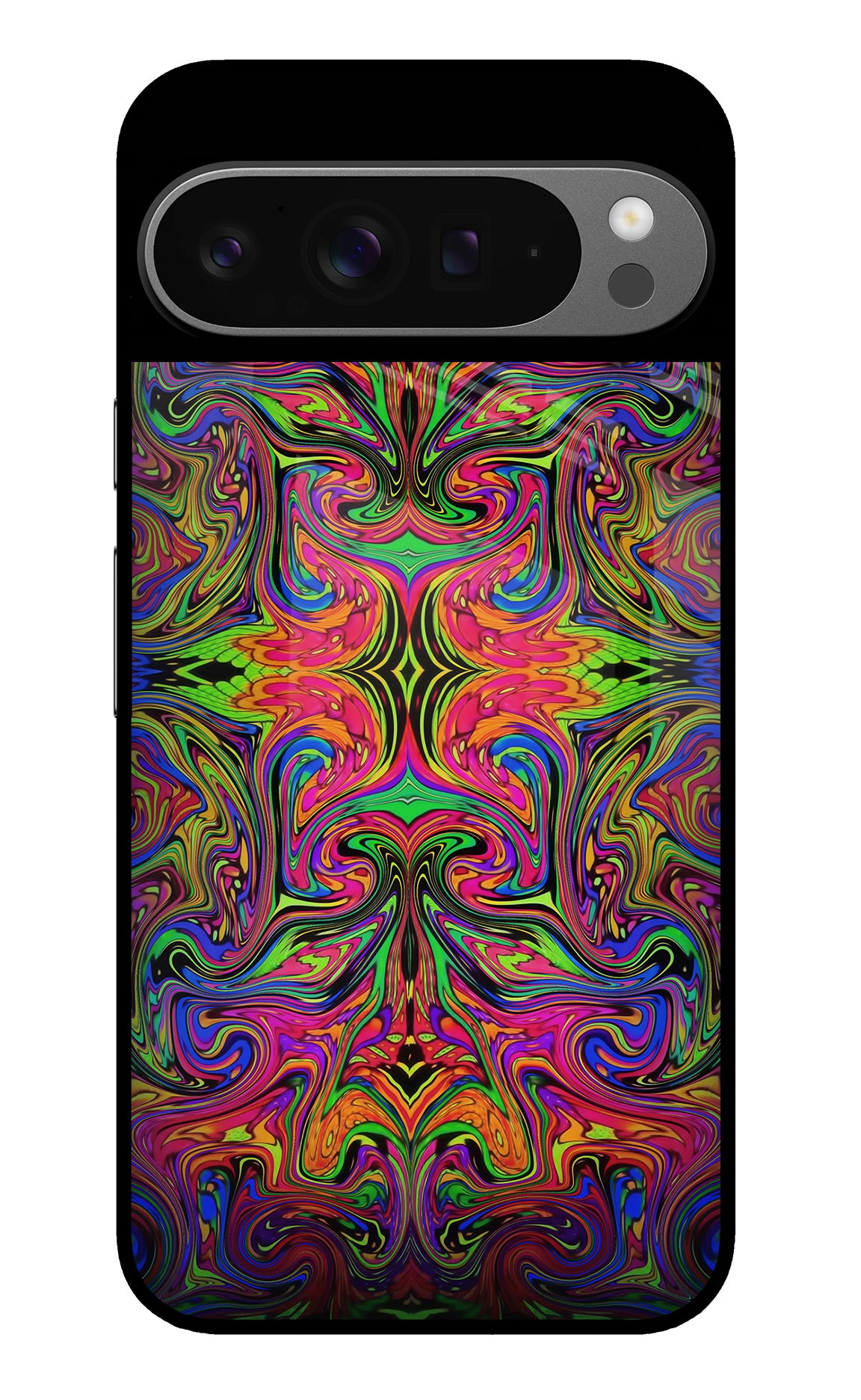 Psychedelic Art Google Pixel 9 Pro Back Cover