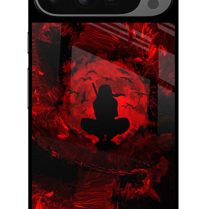 Itachi Uchiha Google Pixel 9 Pro Glass Case