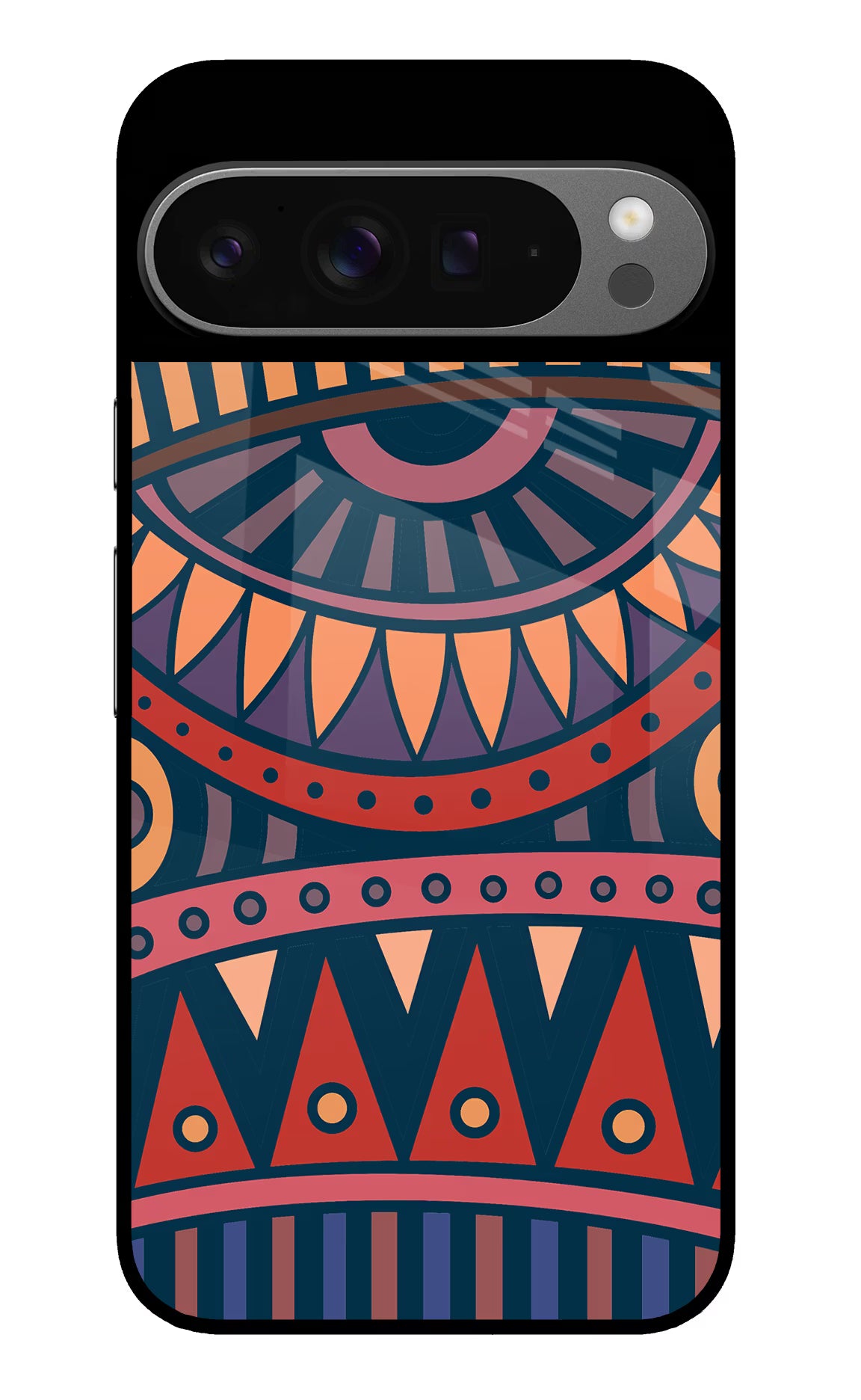 African Culture Design Google Pixel 9 Pro Glass Case Back Cover by Casekaro