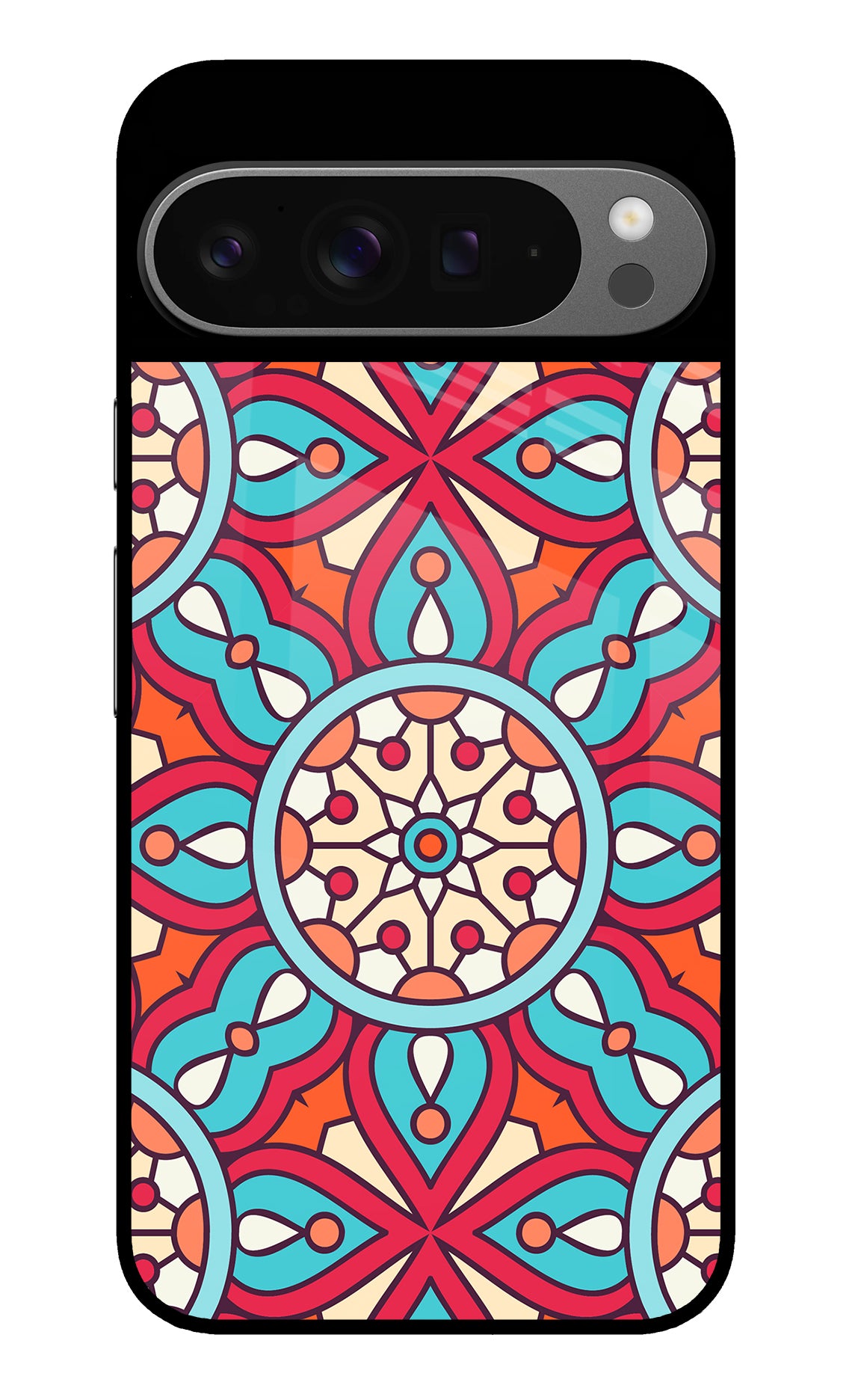 Mandala Geometric Google Pixel 9 Pro Back Cover