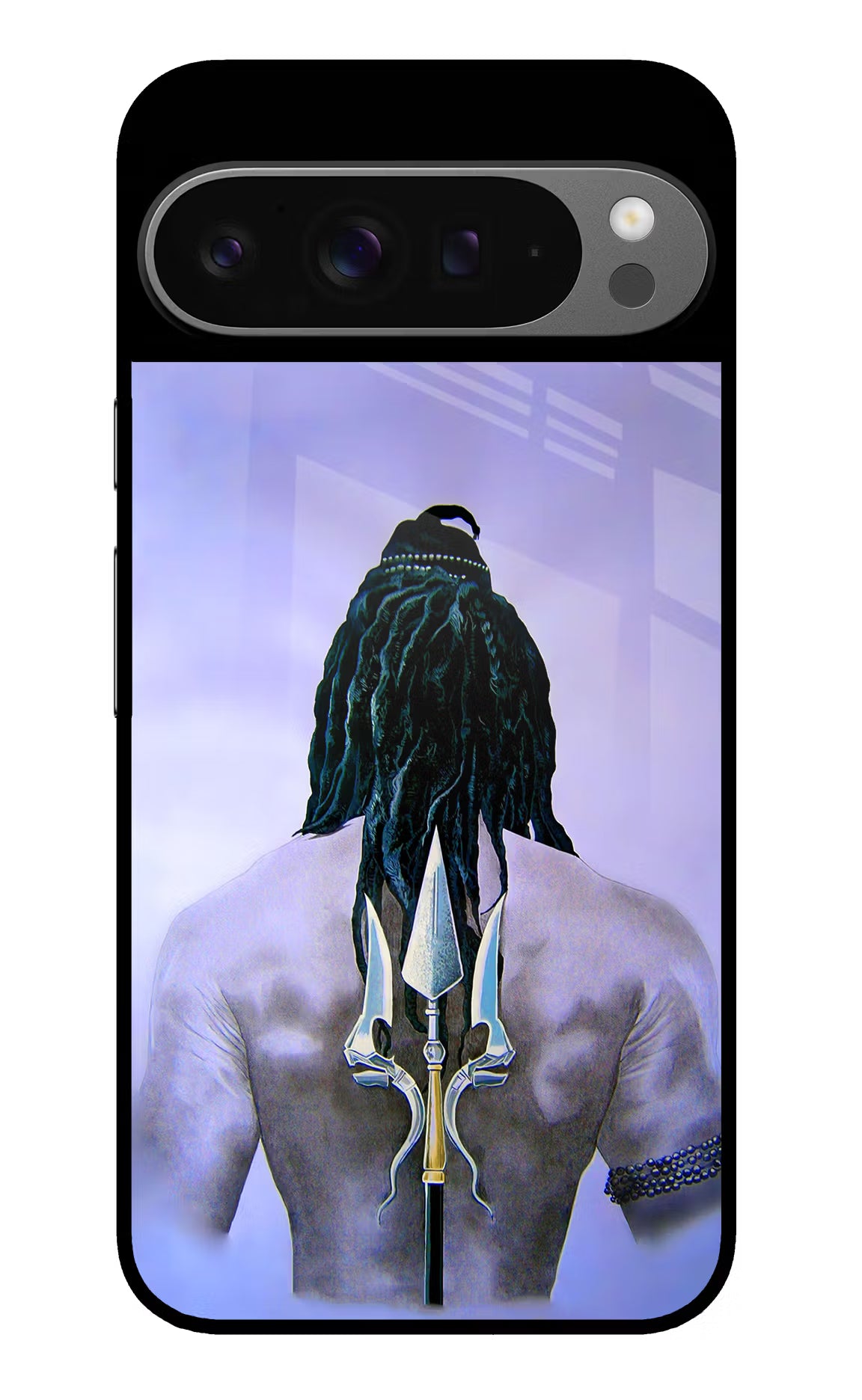 Shiva Google Pixel 9 Pro Glass Case Back Cover by Casekaro