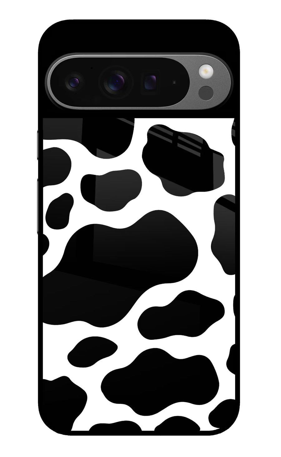 Cow Spots Google Pixel 9 Pro Back Cover, Glass case