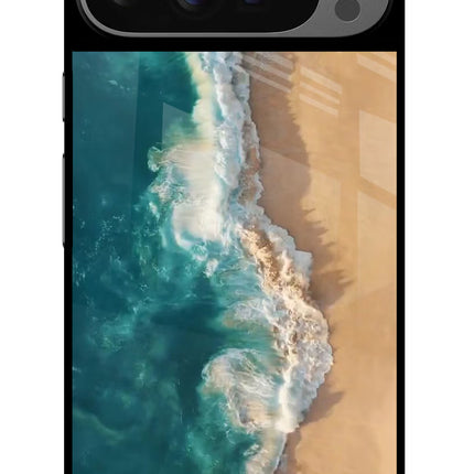 Ocean Beach Google Pixel 9 Pro Glass Case