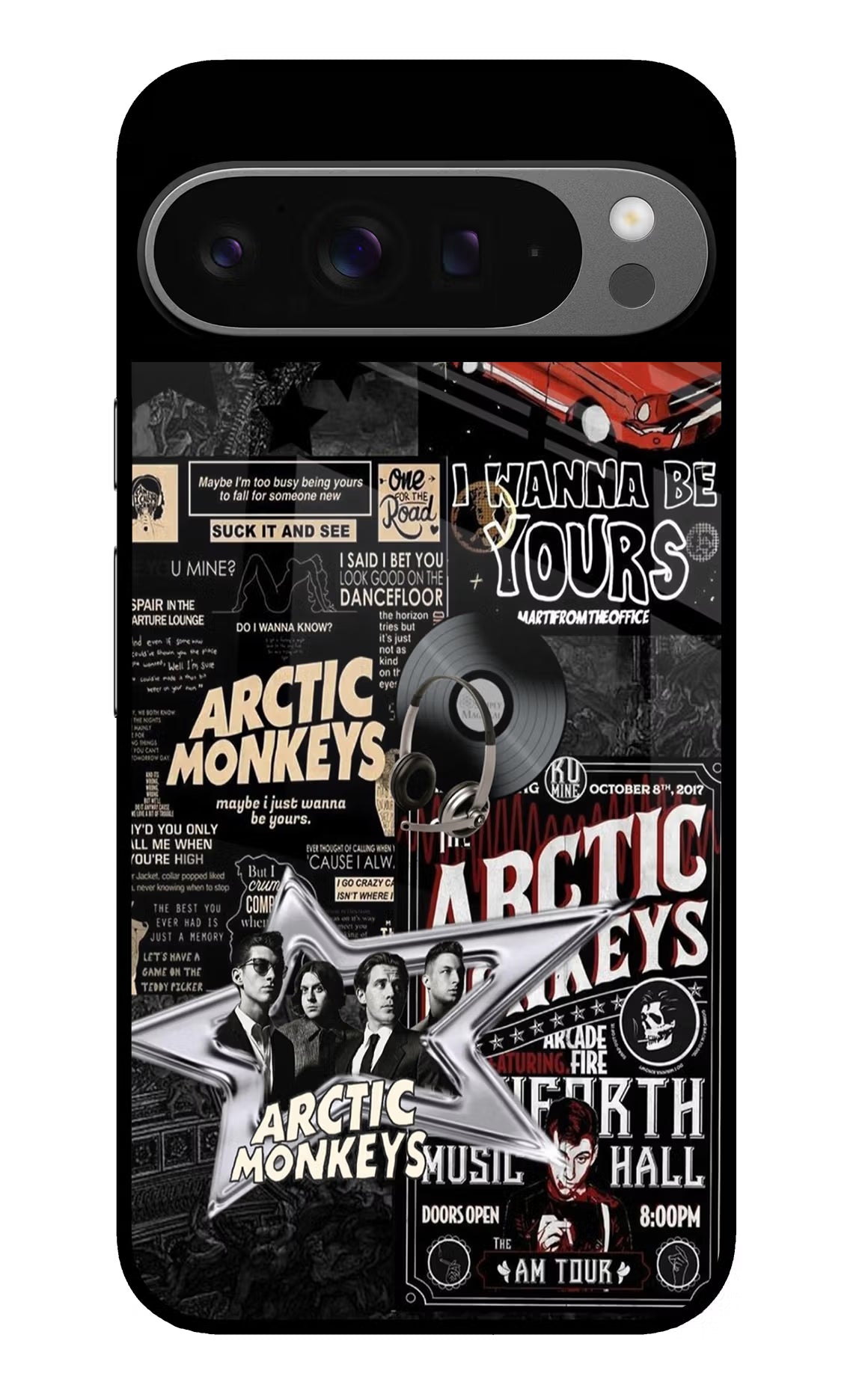 Arctic Monkeys Google Pixel 9 Pro Glass Case Back Cover by Casekaro