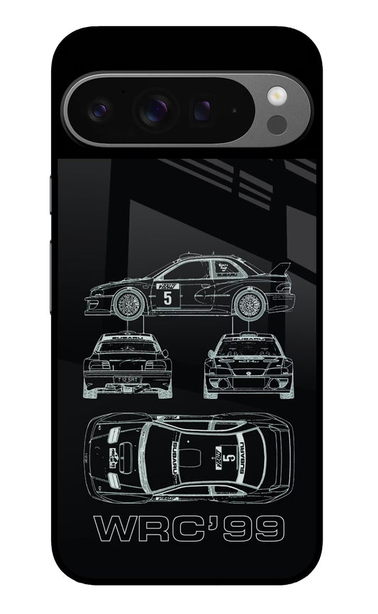 WRC'99 Google Pixel 9 Pro Glass Case