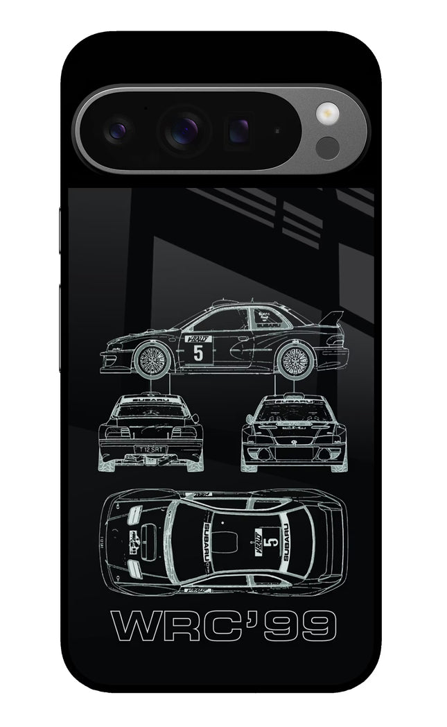 WRC'99 Google Pixel 9 Pro Glass Case
