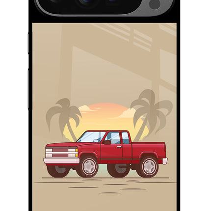 Desert Classic Drive Google Pixel 9 Pro Glass Case