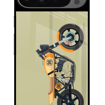 Vertical Speedster Google Pixel 9 Pro Glass Case