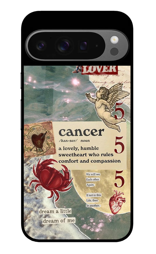 Cancer Zodiac Google Pixel 9 Pro Glass Case