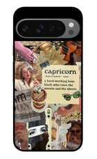 Capricorn Zodiac Google Pixel 9 Pro Glass Case