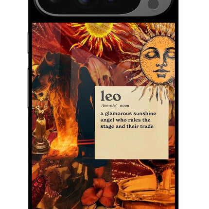 Leo Zodiac Google Pixel 9 Pro Glass Case
