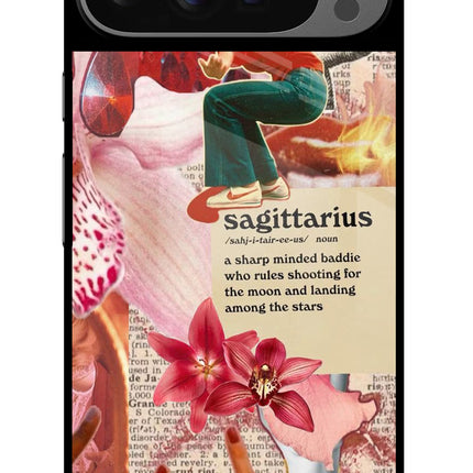 Sagittarius Zodiac Google Pixel 9 Pro Glass Case