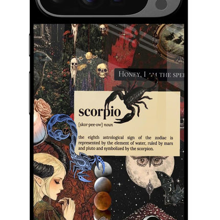 Scorpio Zodiac Google Pixel 9 Pro Glass Case