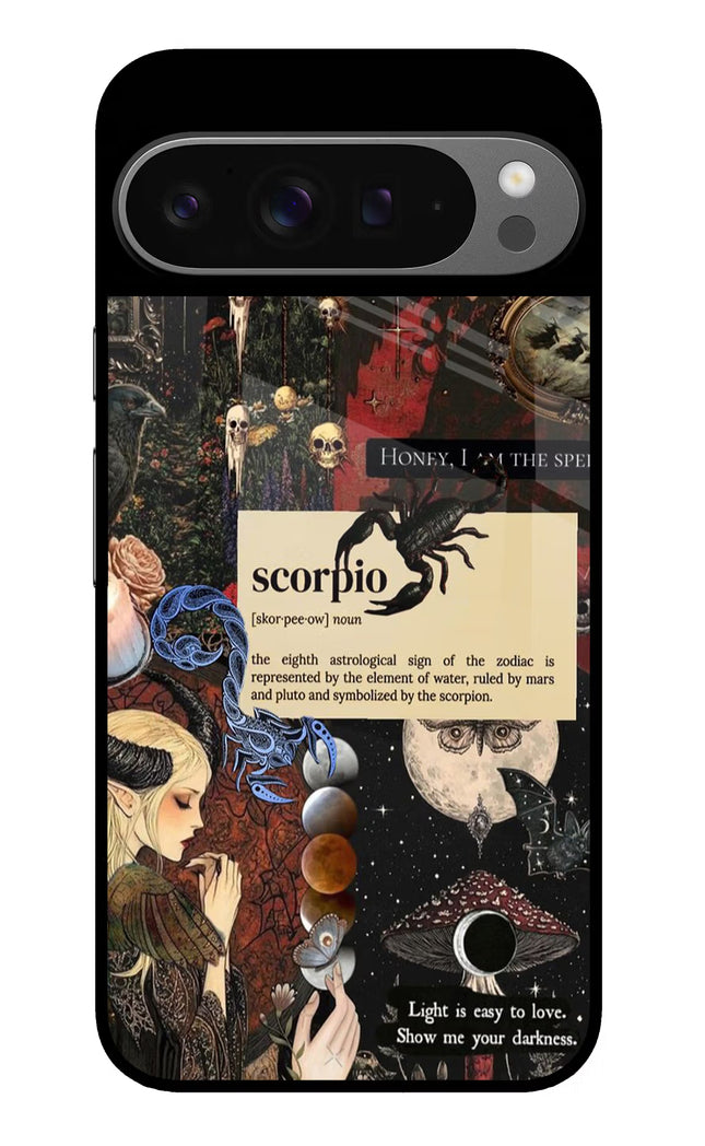 Scorpio Zodiac Google Pixel 9 Pro Glass Case