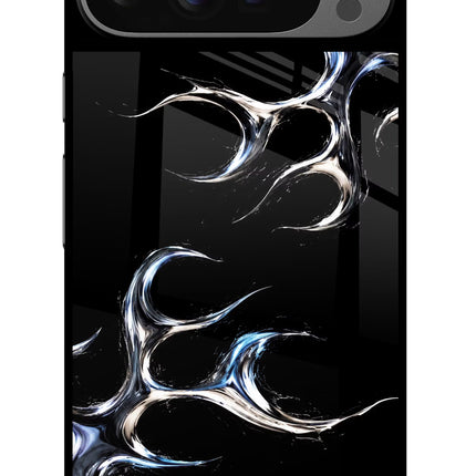 Chrome Tribal Google Pixel 9 Pro Glass Case