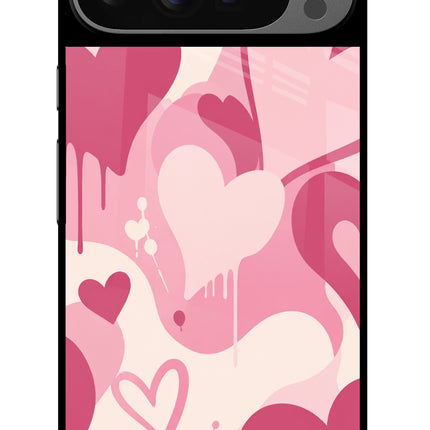 Hearty case Google Pixel 9 Pro Glass Case